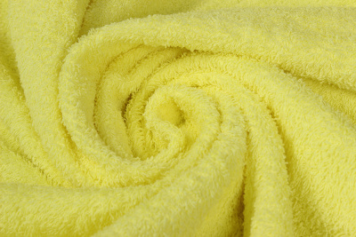 Махра гл/кр двусторонняя 380г/м Св.желтый - изображение