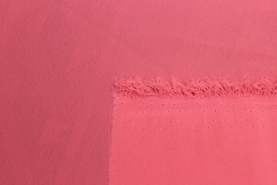 Креп-кашибо однотонный Ярко-розовый - изображение
