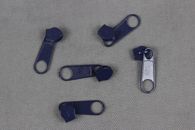 Бегунок для спиральной молнии Т5 Синий №330 - изображение