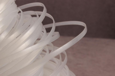 Китовый ус 2,2мм плоский Белый - изображение