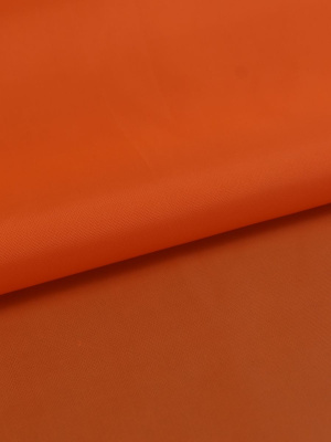 Подкладочная однотонная таффета Оранжевый - изображение