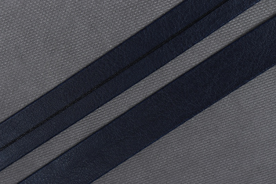 Кожаная бейка 15мм Т.синий - изображение