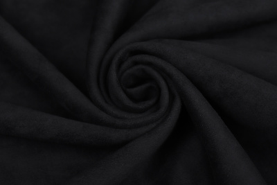 Замша на неопрене Черный - изображение