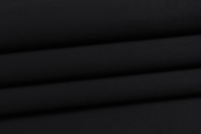 Мех-дубленка кролик Черный - изображение