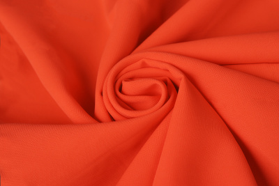 Креп Балли Неон оранжевый 22 - изображение