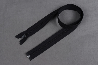 Молния разъёмная 80см Т5 спираль Gamma Черный 310 - изображение