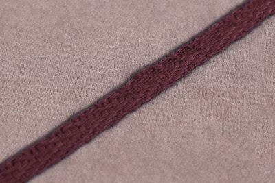 Киперная лента 5мм х/б КЛ Бордовый - изображение