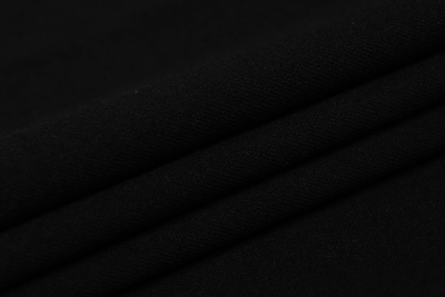Костюмная Меланж 8710 Т.Синий на Черном - изображение