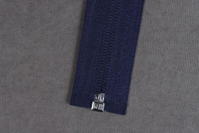 Молния разъёмная 50см Т5 спираль Gamma Синий 220 - изображение