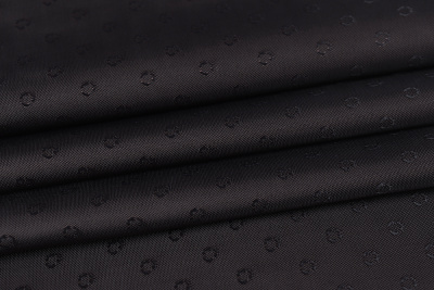 Подклад вискоза-жаккард Серо-коричневый - изображение