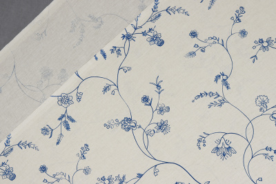 Вареный хлопок наб 220 Цветочный сад - изображение