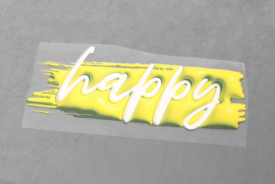 Термотрансфер  Цветные надписи Ассорти (малый) - изображение