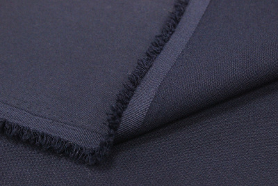 Ткань костюмная 1437 Т.синий - изображение