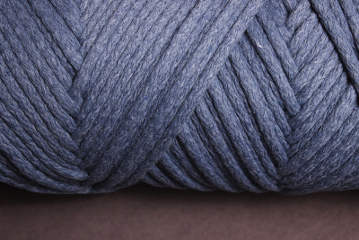 Шнур 5мм хлопковый Джинс 2175 - изображение