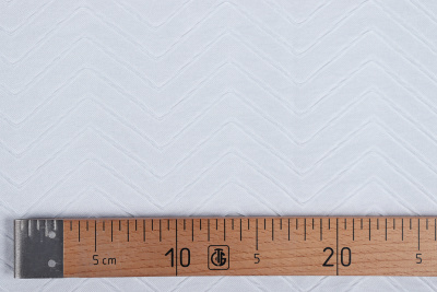 Плательный креш 17079 Зиг-заг Белый - изображение