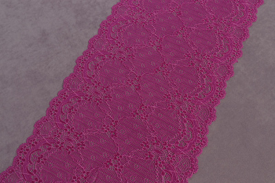 Кружево 215мм эластичное Фиолетовый RE00460 - изображение