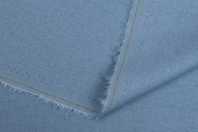 Лен-стрейч 10023 Серо-голубой - изображение