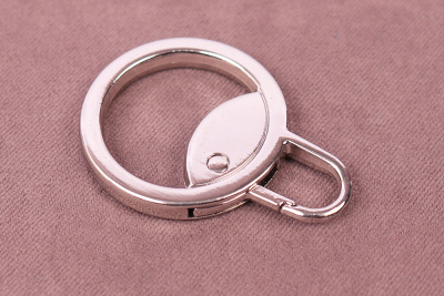 Пуллер для бегунка 25*25мм кольцо Никель - изображение