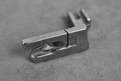 Лапка - рубильник 6,4мм к ПШМ  металл Никель №6 - изображение