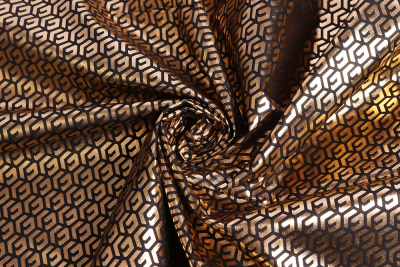 Подкладочная термо Черный/золото - изображение