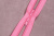 Молния 90см разъёмная спираль 2 бегунка Т7  Розовый