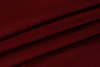 Ткань костюмная Прадо Бордовый - изображение