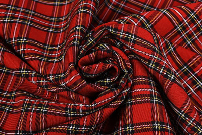 Клетка костюмная 24379 Красный/белый/желтый - изображение