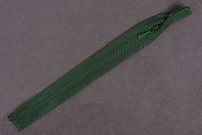 Молния потайная 20см нейлон Хаки 258 - изображение