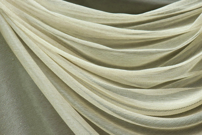 Сетка однотонная бежевая - изображение