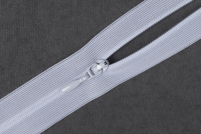 Молния 50см Т3 разъемная спираль 2 бегунка Белый 101 - изображение