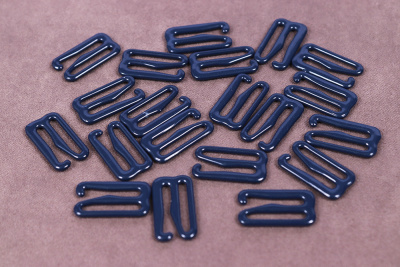 Крючок бельевой 15мм металл  Т.Синий - изображение