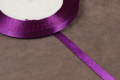 Лента атласная 6мм Фиолетовый 524 - изображение