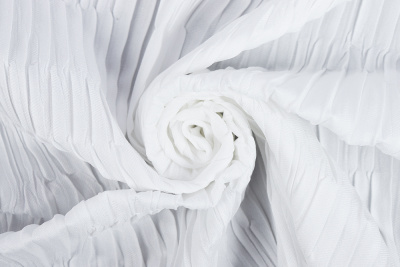 Плательная плиссе 17080 Белый - изображение