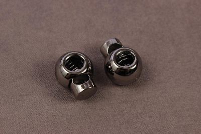 Фиксатор пластик 15мм одинарный "Шар" Т.Никель - изображение