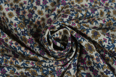 Ниагара софт Мелкие цветы на бежевом - изображение