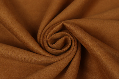 Замша на неопрене Коричнево-рыжий - изображение