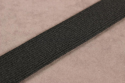 Резинка вязаная 20мм SOFT Черный - изображение