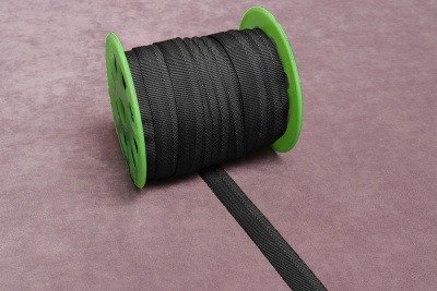 Тесьма брючная 15мм Черный 971 - изображение