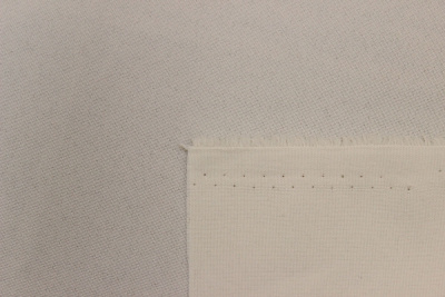 Габардин однотонный Молочный - изображение