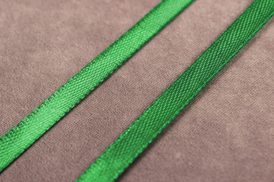 Лента атласная 6мм Св.Зеленый 075 - изображение