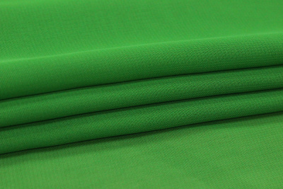 Шифон однотонный Зеленый - изображение