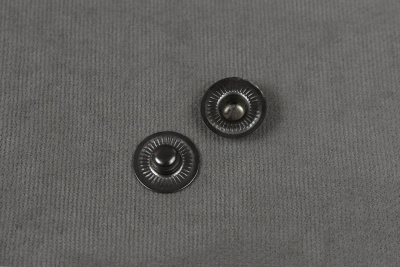 Кнопки пробивные 15мм Альфа  Пластик Жемчужно серый - изображение