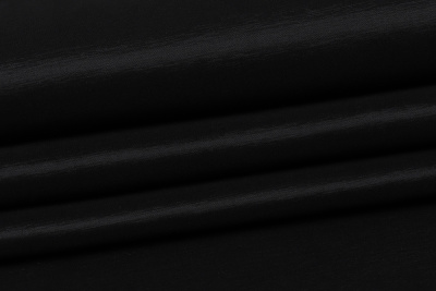Тафта-стрейч Черный - изображение