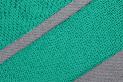 Трикотажная бейка  рибана 60мм Яр.Мятный - изображение