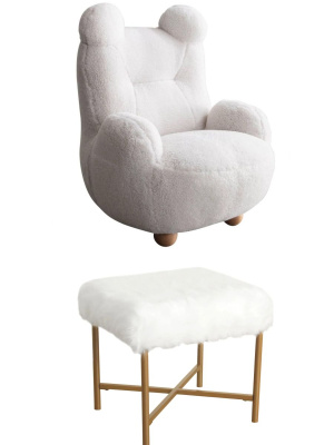 Мех-игрушка И-91 Т.коричневый - изображение