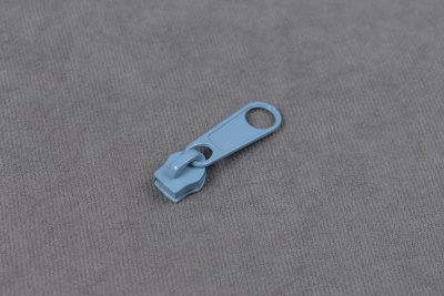 Бегунок для спиральной молнии Т5 Голубой - изображение