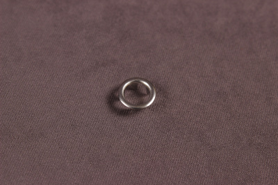 Кнопки пробивные 9,5мм рубашечные/кольцо Голубой - изображение