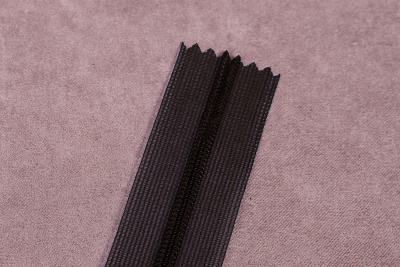 Молния потайная 50см на сетке Черный 310 - изображение