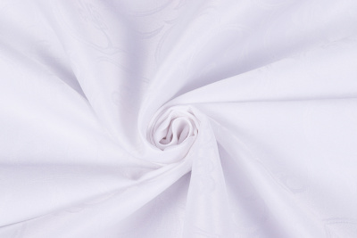 Столовая ткань Журавинка ветка Белый 2233/010101 (3м) - изображение