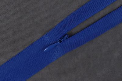 Молния потайная 30см нейлон KBB  Синий 340 - изображение